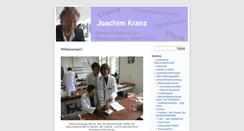 Desktop Screenshot of joachim-kranz.net