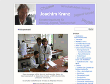 Tablet Screenshot of joachim-kranz.net